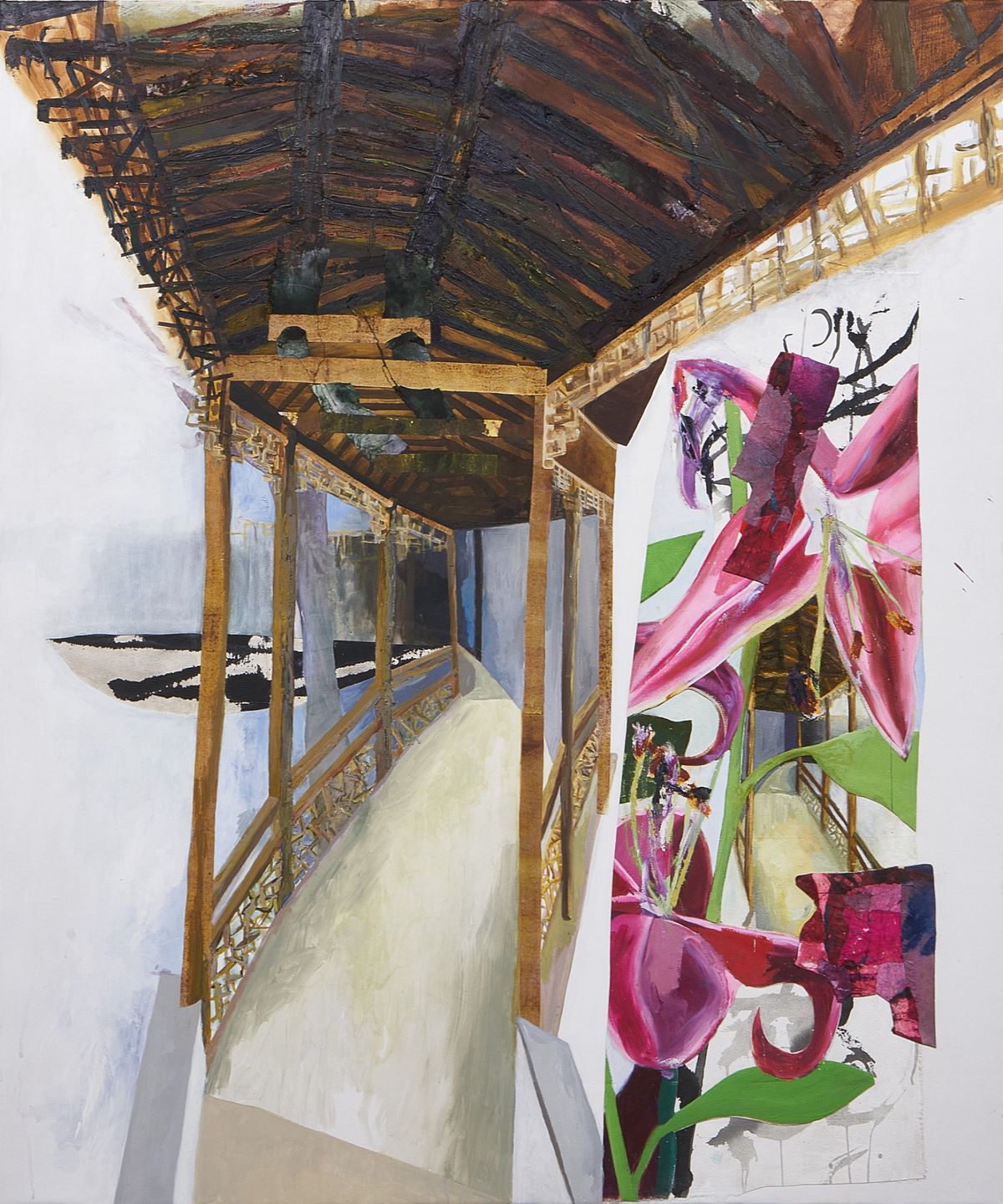 Corridor with Lily (Snug Harbor)